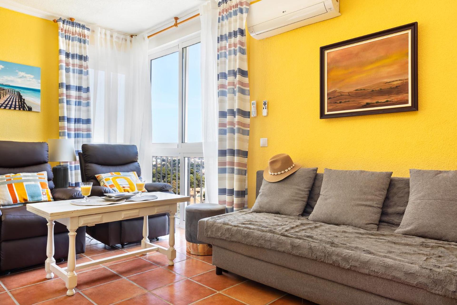 Cosy, Seaview Apartment, Close To Beach And Bars -Edificio Rhin Campoamor Exterior foto